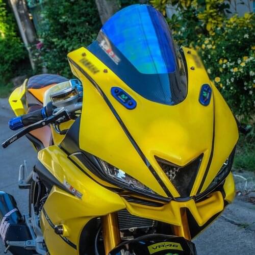 Kodaskin Motorcycle Windscreen r15 v3 Wind Screen wind Deflectors Windshields Deflector Accessories for yzf r15 v3 R15 V3.0