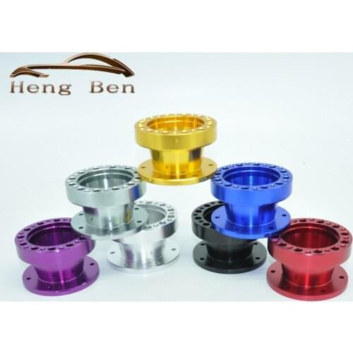 51MM Height High Quality aluminium alloy Racing Quick Release Steering Wheel Hub Adapter Snap Off Boss Kit