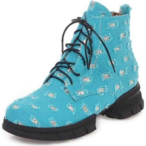 Womens Shoes New Fashion Spring Short Boots England Color Matching Ankle Boots Women Spring and Autumn Single Boots Women