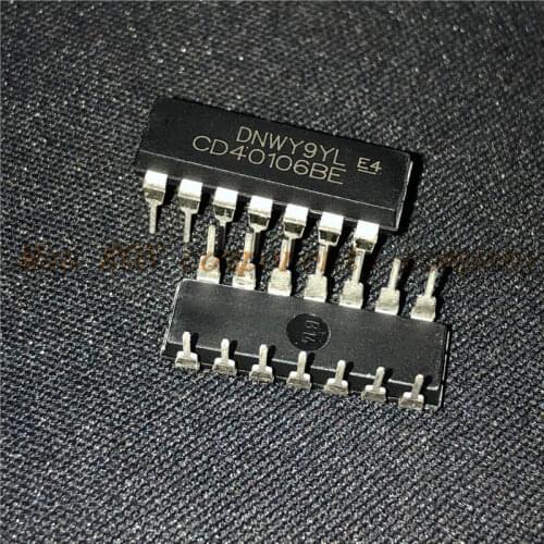 10PCS/LOT CD40106BE CD40106 DIP14 DIP-14 New original In Stock