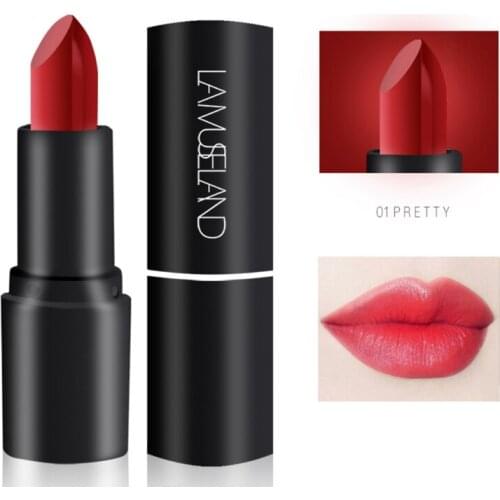 12 Colors Lipstick Waterproof Long Lasting Non-Sticky Cup Velvet Matte Lipstick Makeup Tools