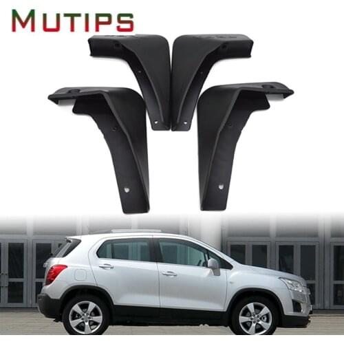 Mutips car mud flaps mudguards fender flares accessories protector cover car-styling auto For Chevrolet Trax Tracker 2014-2016