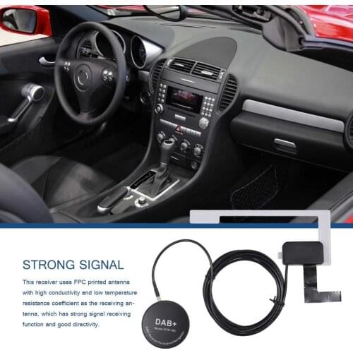 DAB+ Antenna Receiver With USB Adapter For Android 4.4 Car Stereo DVD Player DAB Receiver Box Auto Radio Aerial Cable Adapter