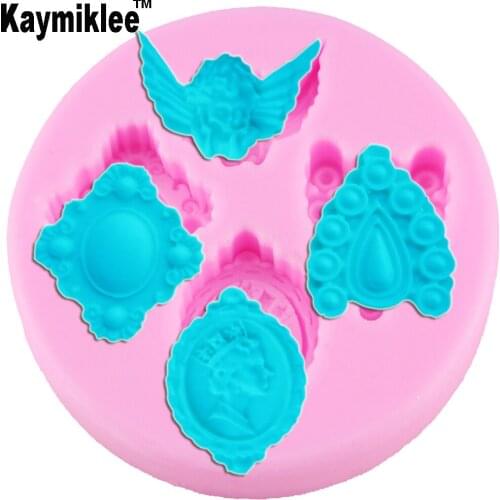 F1173 Gem& Angel Baby Resin Silicone Mold Fondant Cake Decorating Tools Chocolate Gumpaste Mold, Sugarcraft, Cake Decorating Set