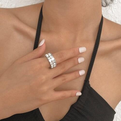 Lalynnly White Rings