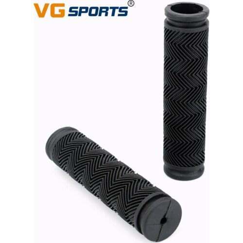 Rubber Bicycle Grips MTB Bike Handlebar Grips BMX Mountain Road Fixie Bike Soft Bike Grips Antiskid Shockproof Stable Cheap