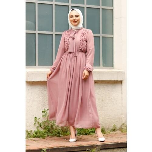 Chiffon Hijab Womens Evening Dress Muslim Hijab Party Evening Long Dress Islamic Clothing Engagement Henna Wedding