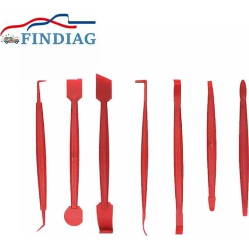 Durable Car Wrap Film Scraper Tools Window Scraper Tint Film Corner Blades Sticker Cutter Film Squeegee Car Accessories Aid Tool