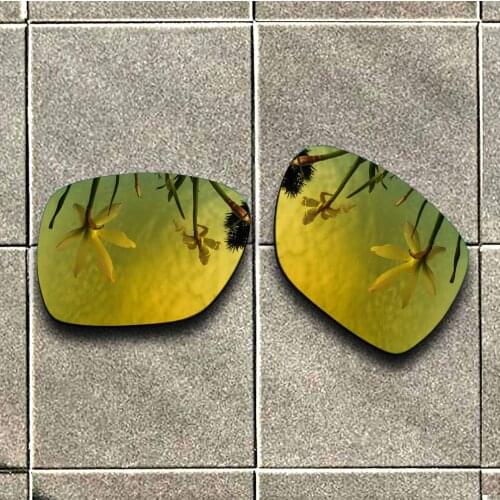 24K Gold Polarized Sunglasses Replacement Lens for-SPY Optic Cyrus Frame 100% UV Protection Good Fitness