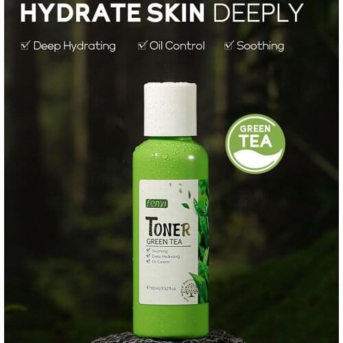 Green Tea Face Toner Moisturizing Essence Oil-control Smoothing Skin Ance Shrink Pores Make Up Water Face Skin Care Products