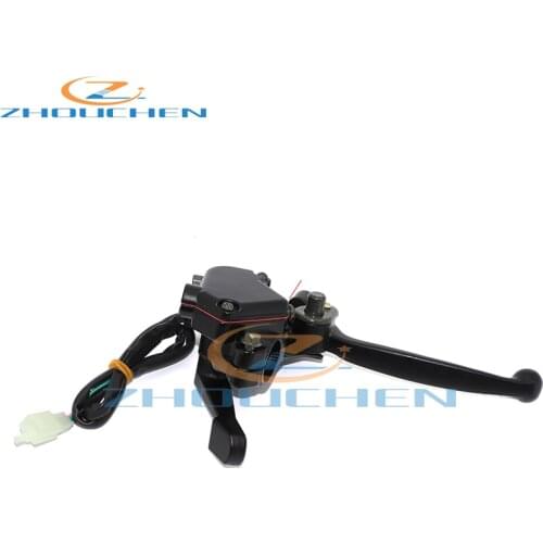 Thumb Throttle Accelerator Assembly Handle Brake Lever For 50cc 70cc 90cc 110cc 125cc 150cc 250cc Chinese ATV Quad 4 Wheeler
