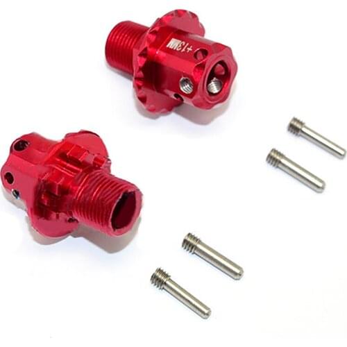 Aluminum Alloy Extension 13mm Hex Adapter Set for ARRMA KRATON/ SENTON RC Car Upgrade Parts