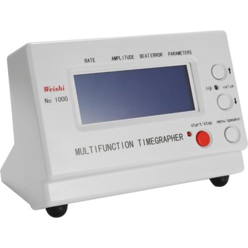 WeiShi No.1000 Multifunctional Professional Timing Timegrapher Mechanical Watch Tester for Repairers and Hobbyists Watch Tools