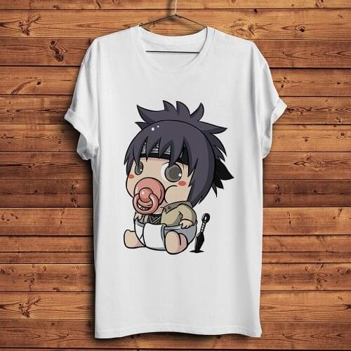 Funny cute baby style Mitarashi Anko anime t shirt men new white casual tshirt unisex short sleeve streetwear manga tee