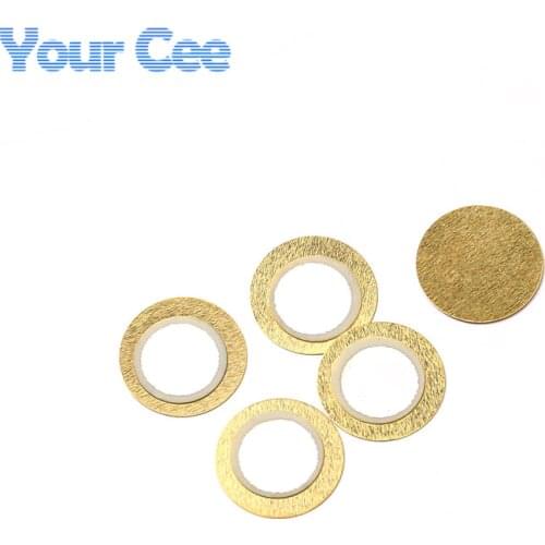 100 pcs 12mm Thickness 0.33mm Copper Piezo Disc for Buzzer Pressure Sensor Speaker DIY Electronic