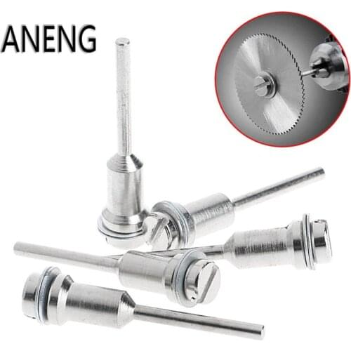ANENG 5Pcs 1/8 Inch 3.17mm High Speed Steel Shank 5.8mm Screw Mandrels