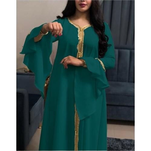 Arabic Dress Tassel White Abaya Women Djellaba Muslim Fashion Islamic Clothing for Girls Lotus Sleeve Robes Plus Size Boubou