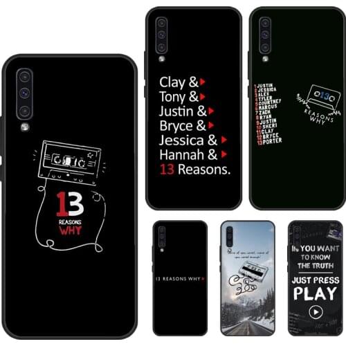 13 Reasons Why Case For Samsung Galaxy A21s A20e A31 A51 A71 A11 A10 A30 A40 A50 A70 M21 M31 Case Cover
