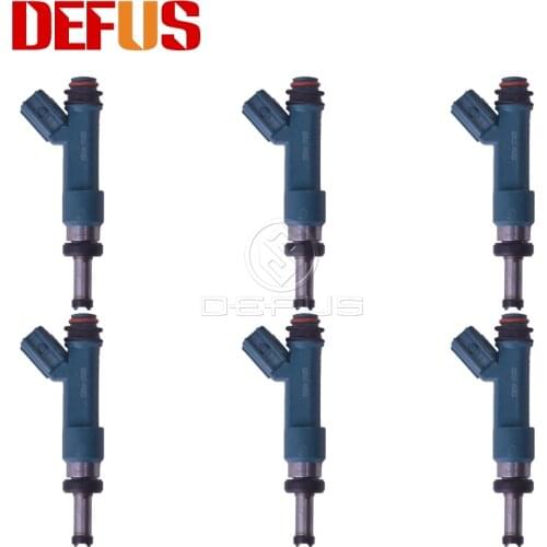 DEFUS 6PCS High Performance Fuel System Car Parts Petrol OEM 23250-37020 Fuel Injector Nozzle for Toyota Pruis 1.8L 2010-2016