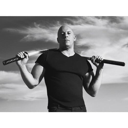 Home Decor Vin Diesel Actor Star 1-Silk Art Poster Wall Sticker Decoration Gift