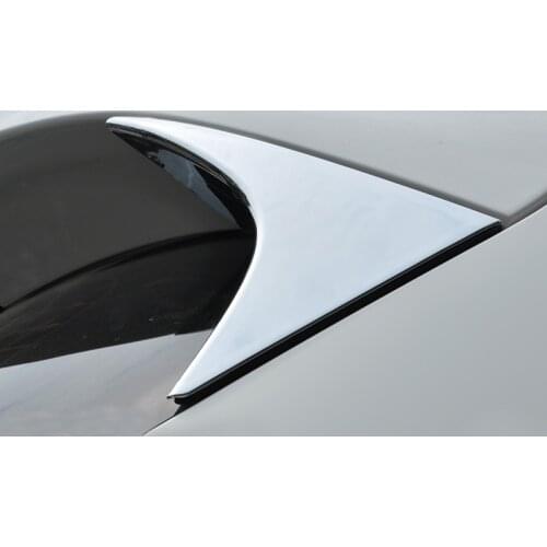 Chromed Car Rear Spoiler Trim Cover Sticker For Mazda CX-5 CX5 2012 2013 2014 2015 2016 Exterior Decoration Products Accessory