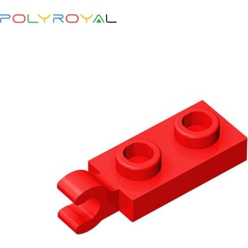 Building Blocks Technical Parts 1x2 single side with longitudinal clamping plate Compatible With brands toys for children 63868