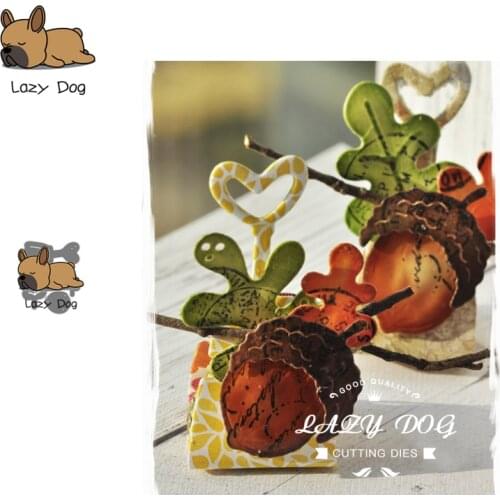 Pine Cone Creative Metal Cutting Dies Scrapbooking Stencil DIY Decorative Craft Embossing Die Cuts Card Making New Dies For 2019