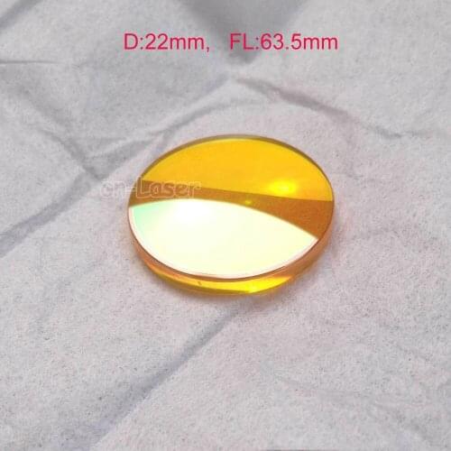 HQ CVD ZnSe Lens for CO2 Laser Metal Cutter Machine Dia 22 mm FL:1" 1.5" 2" 2.5" 3" 4" 5" 7.5"