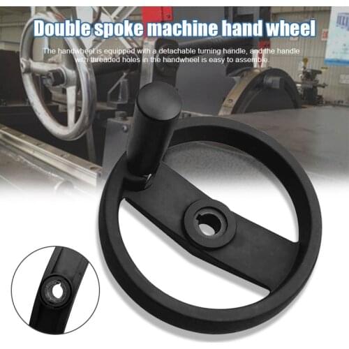Handwheel with Revolving Grip Double Spoke Nylon Hand Wheel for Machine Tool ALI88