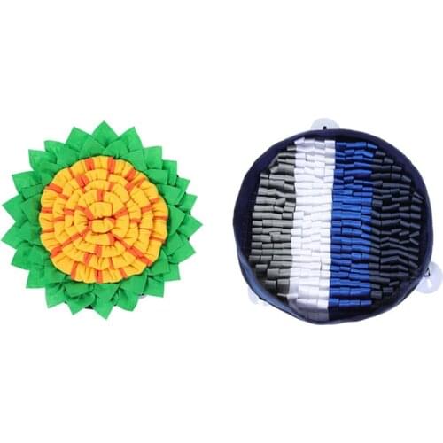 Pet Slow Feeder Dog Toys Snuffle Mat Sniffing Pad Non-Slip Pet Sniffing Training Mat Pet Sniffing Pad