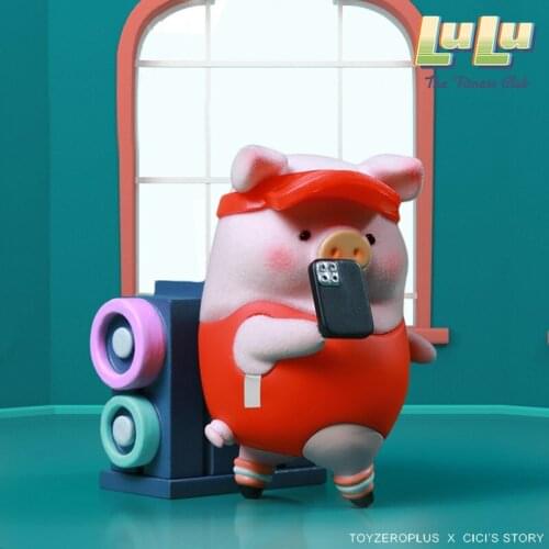 Original LULU Pig Sports Series Blind Box Toys Doll Random One Cute Anime Figure Gift Free Shipping