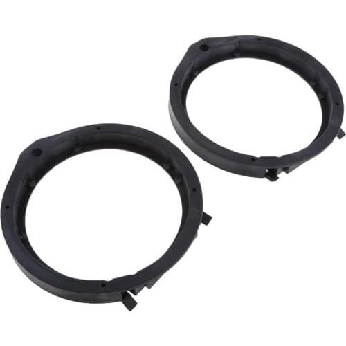 6.5Inch Plastic Car Speaker Spacer Adapter Mount Bracket Ring for Honda Civic, Accord, Fit,CITY( Pack 2)