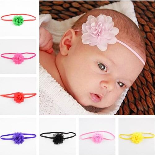 10Pcs Cute Kids Girls Baby Toddler Flower Hairband Headband Accessories Headwear NEW