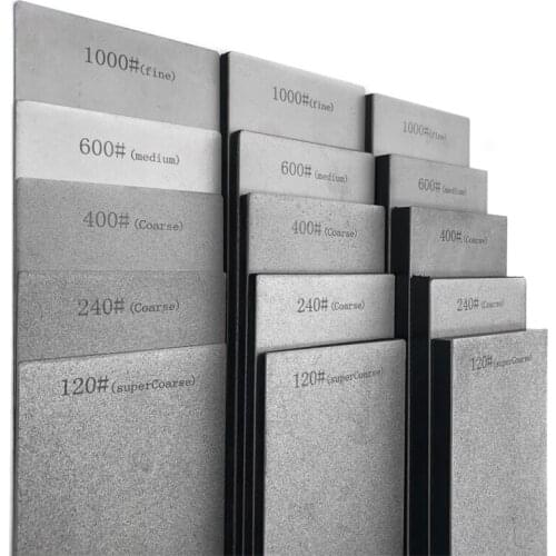 Professional 120#-1000# 1pcs set 170*75mm Diamond knife sharpener upgrade Big Size Fine grinding sharpening stone Tools