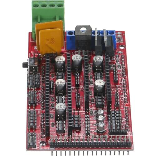 3D Printer Controller Ramps 1.4 Control Board Control Panel 3D Printing Machine Parts Accessories
