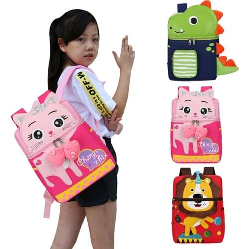 Childrens Backpacks Kids Cartoon Animal Backpack Fashion Preschool Bag Lightweight Toddler Everday Bookbag Scool Wear Fashion