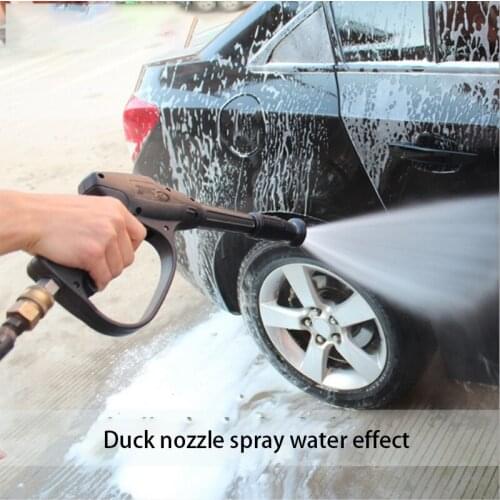 Sonlin Washing Machine Car Wash Brush Pump Accessories Duckbill Type High Pressure Water Nozzle Adjustable Fan Nozzle