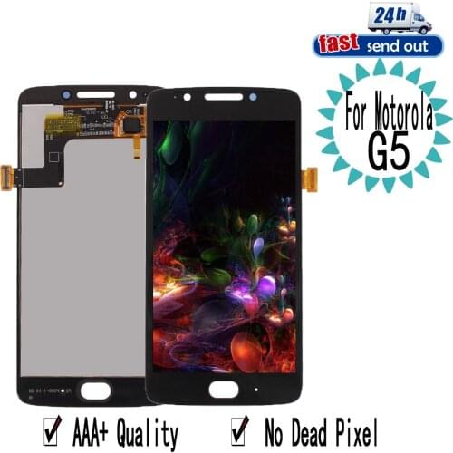 5.0" LCD For Motorola Moto G5 XT1672 XT1670 XT1671 Lcd Display Screen Digitizer Assembly Replacement For Motorola G5