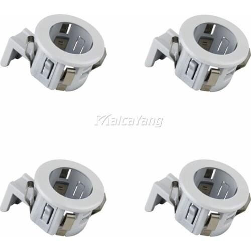 4pcs Retainer Parking PDC Ultrasonic Sensor Cover Park Sensor Retainer for Toyota Tundra Lexus Honda Nissan 89348-33080