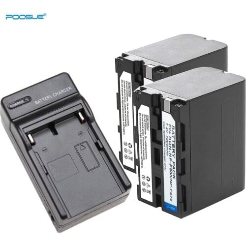 NP-F970 Battery and Charger DCRVX2100 HDRFX1 HDRFX7 HVRZ1U HVR-HD1000 Batterie NP-F960