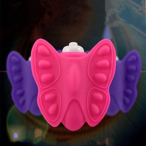 Candiway Soft Skin Friendly Butterfly Toys Multiple Speeds Vibration Wireless Remote Control Sex Toys For Women 1 PC