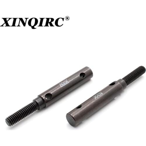 Racing Hard Steel Front Rear Portal Stub Axle Drive Shaft Upgrades Parts Accessories for RC Crawler Car Traxxas TRX4 TRX6