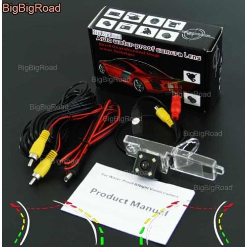 BigBigRoad Car Intelligent Track Rear View Camera For Toyota Highlander 2009-2014 / Harrier / Lexus RX 300 RX300 1998~2003