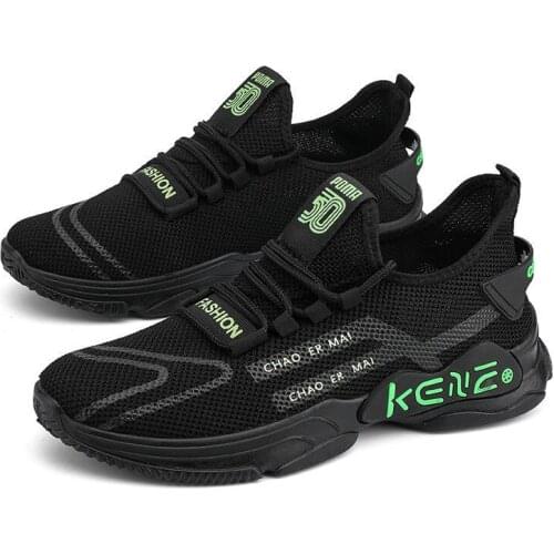 Men Sneakers Mesh Casual Shoes Lac-up Mens Shoes Lightweight Vulcanize Shoes Walking Sneakers Zapatillas Hombre Tenis Masculino