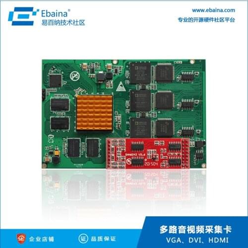 Multichannel Audio and Video Acquisition Board Card VGA DVI High-Definition Multimedia Interface Capture Board