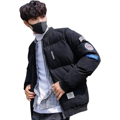 Bormandick Parka Men Coats Winter Jacket Men Thicken Hooded Waterproof Outwear Warm Coat Hooded Slim Parka Mens KXP18-H39 59