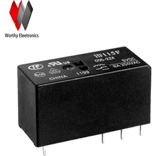 Wholesale 10pcs/lot relay HF115F-005-2Z4