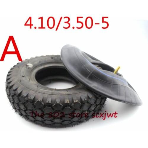 High quality 4.10/3.50-5 tire and inner tube for 49cc Mini Quad Dirt Bike Scooter ATV Buggy Gas scooter bike motorcycle