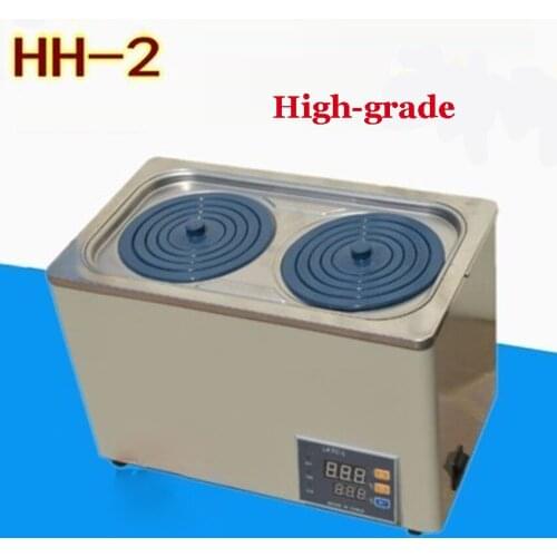 1PC High-grade HH-2 double digital display electric thermostatic water bath Studio volume 6.8L 110v