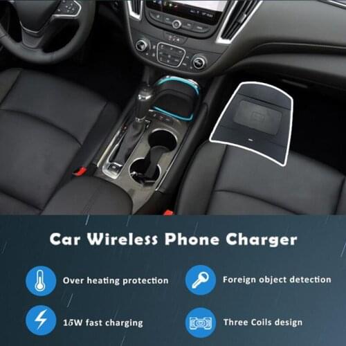 Car Qi Wireless Phone Charging Pad Module for Malibu - 2019 Fast Charging Case Plate Phone Charge Case